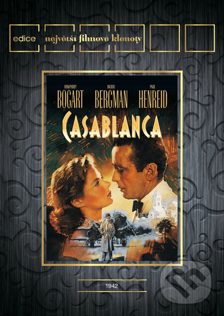 Film: Casablanca - Filmové klenoty (Michael Curtiz) (DVD). Magicbox, 1943 Film: Casablanca - Filmové klenoty (Michael Curtiz) (DVD). Magicbox, 1943