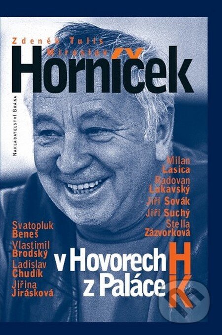 Kniha: Miroslav Horníček v Hovorech H z Paláce K (Miroslav Horníček a Zdeněk Tulis). Brána, 2011 Kniha: Miroslav Horníček v Hovorech H z Paláce K (Miroslav Horníček a Zdeněk Tulis). Brána, 2011