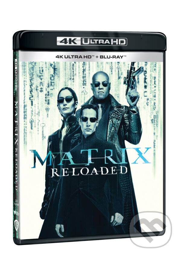 Film: Matrix Reloaded Ultra HD Blu-ray (Larry Wachowski, Andy Wachowski, Lana Wachowski a Lilly Wachowski) (UltraHDBlu-ray). Magicbox, 2021 Film: Matrix Reloaded Ultra HD Blu-ray (Larry Wachowski, Andy Wachowski, Lana Wachowski a Lilly Wachowski) (UltraHDBlu-ray). Magicbox, 2021