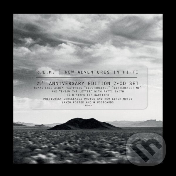 Hudební CD: R.E.M.: New Adventures In Hi-Fi (Hudobné albumy). Hudobné albumy, 2021 Hudební CD: R.E.M.: New Adventures In Hi-Fi (Hudobné albumy). Hudobné albumy, 2021