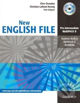 Kniha: New English File - Pre-intermediate Multipack B (Oxford University Press). Oxford University Press Kniha: New English File - Pre-intermediate Multipack B (Oxford University Press). Oxford University Press