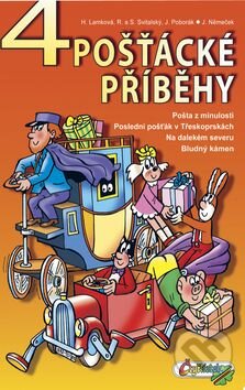 Kniha: 4 pošťácké příběhy (Jaroslav Němeček, Jiří Poborák a kolektív). Čtyřlístek, 2011 Kniha: 4 pošťácké příběhy (Jaroslav Němeček, Jiří Poborák a kolektív). Čtyřlístek, 2011