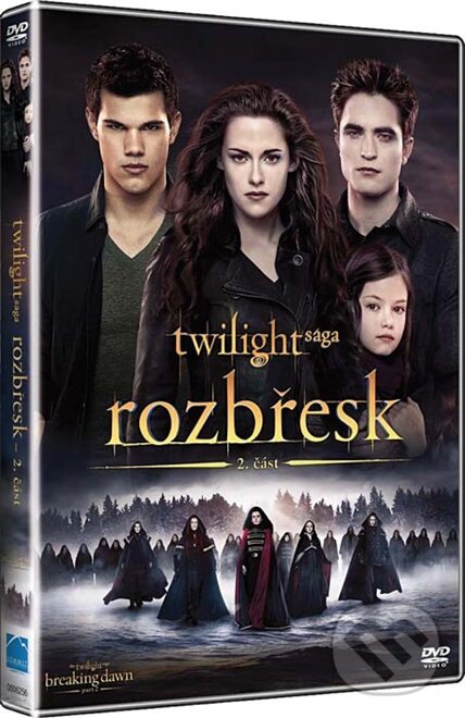 Film: Twilight sága: Úsvit - 2. časť (Bill Condon) (DVD). Bonton Film, 2011 Film: Twilight sága: Úsvit - 2. časť (Bill Condon) (DVD). Bonton Film, 2011
