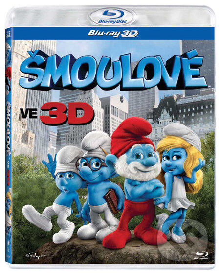 Film: Šmolkovia (3D verzia) (Raja Gosnell) (Blu-ray). Bonton Film, 2011 Film: Šmolkovia (3D verzia) (Raja Gosnell) (Blu-ray). Bonton Film, 2011