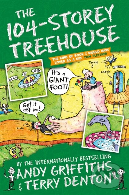 Kniha: The 104-Storey Treehouse (Andy Griffiths). Pan Macmillan, 2018 Kniha: The 104-Storey Treehouse (Andy Griffiths). Pan Macmillan, 2018