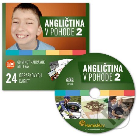 Audiokniha: Angličtina v pohode 2 (Hemisféry). Hemisféry Audiokniha: Angličtina v pohode 2 (Hemisféry). Hemisféry