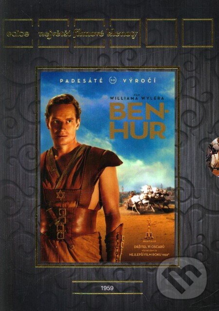 Film: Ben Hur: Výroční edice 2 - DVD (William Wyler) (DVD). Magicbox, 1959 Film: Ben Hur: Výroční edice 2 - DVD (William Wyler) (DVD). Magicbox, 1959