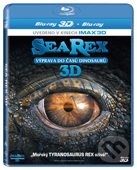 Film: Sea Rex 3D: Výprava do časů dinosaurů (Ronan Chapalain a Pascal Vuong) (Blu-ray). Bonton Film, 2010 Film: Sea Rex 3D: Výprava do časů dinosaurů (Ronan Chapalain a Pascal Vuong) (Blu-ray). Bonton Film, 2010