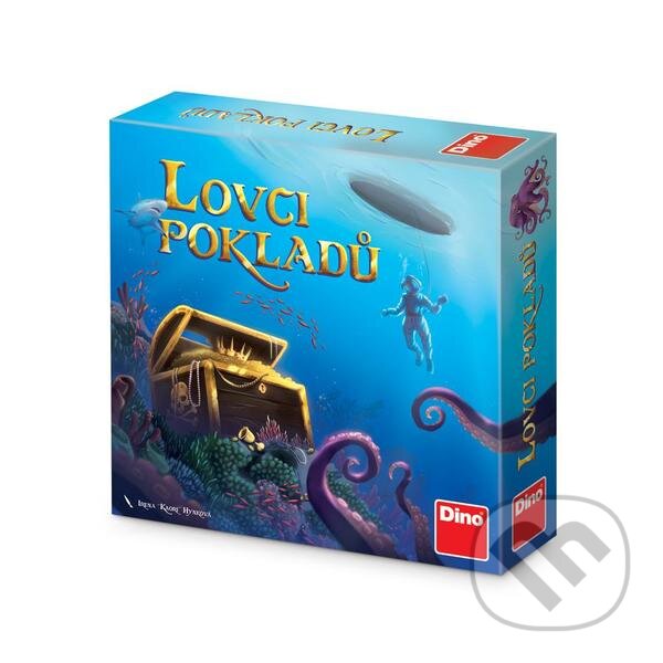 Společenská hra: Lovci pokladů (Dino). Dino, 2021 Společenská hra: Lovci pokladů (Dino). Dino, 2021