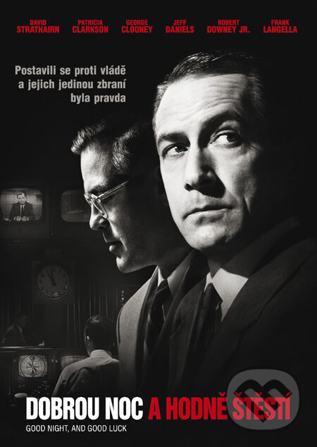 Film: Dobrou noc a hodně štěstí (George Clooney) (DVD). Magicbox, 2005 Film: Dobrou noc a hodně štěstí (George Clooney) (DVD). Magicbox, 2005