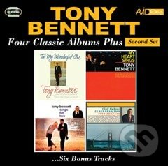 Hudební CD: Tony Bennett: Four classic albums plus second set (Hudobné albumy). Hudobné albumy, 2021 Hudební CD: Tony Bennett: Four classic albums plus second set (Hudobné albumy). Hudobné albumy, 2021