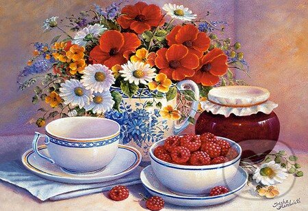 Puzzle: Cherry Jam, Trisha Hardwick (Castorland). Castorland Puzzle: Cherry Jam, Trisha Hardwick (Castorland). Castorland