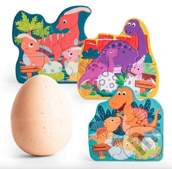 Puzzle: Dinosauři ve vejci, dřevěné (Top Bright). Top Bright, 2021 Puzzle: Dinosauři ve vejci, dřevěné (Top Bright). Top Bright, 2021