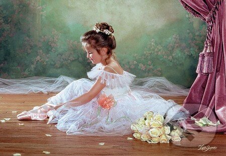 Puzzle: Peaceful-Ballerina (Castorland). Castorland Puzzle: Peaceful-Ballerina (Castorland). Castorland