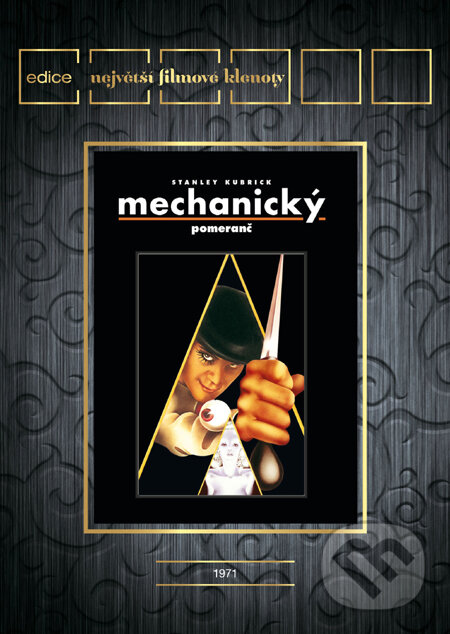 Film: Mechanický pomeranč - Filmové klenoty (Stanley Kubrick) (DVD). Magicbox, 1971 Film: Mechanický pomeranč - Filmové klenoty (Stanley Kubrick) (DVD). Magicbox, 1971