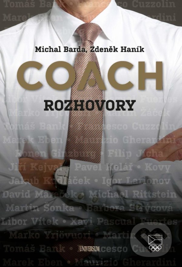 Kniha: Coach (Michal Barda a Zdeněk Haník). Universum, 2021 Kniha: Coach (Michal Barda a Zdeněk Haník). Universum, 2021