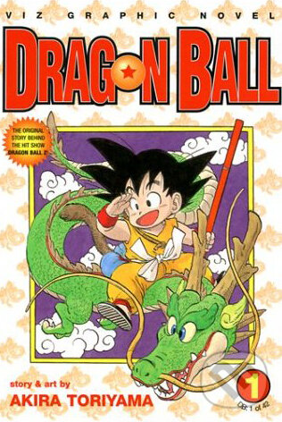 Kniha: Dragon Ball 1 (Akira Toriyama). Viz Media, 2000 Kniha: Dragon Ball 1 (Akira Toriyama). Viz Media, 2000