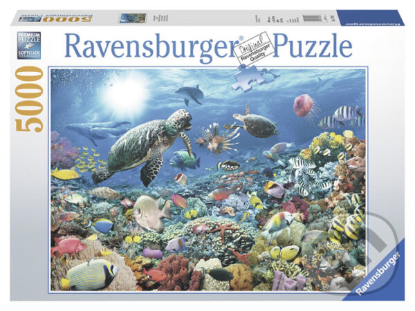 Puzzle: Život v korálovém útesu (Ravensburger). Ravensburger, 2020 Puzzle: Život v korálovém útesu (Ravensburger). Ravensburger, 2020