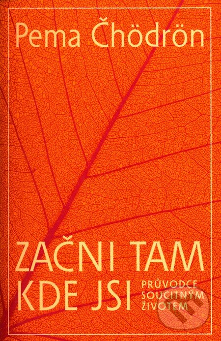 Kniha: Začni tam kde jsi (Pema Chödrön). Šťastní lidé, 2004 Kniha: Začni tam kde jsi (Pema Chödrön). Šťastní lidé, 2004