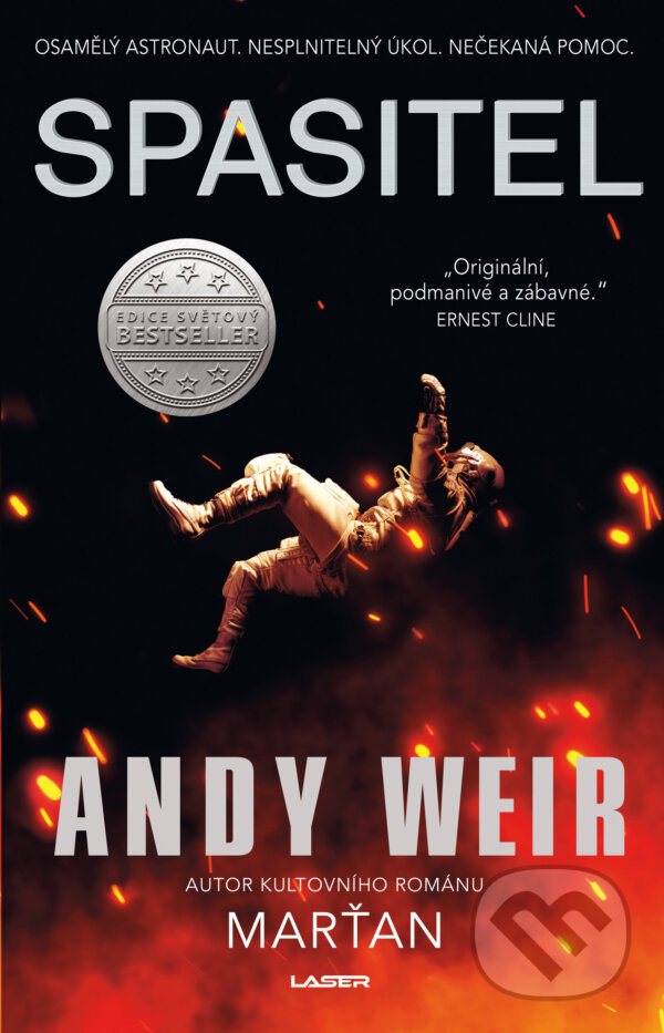 E-kniha: Spasitel (Andy Weir). Laser books, 2021 E-kniha: Spasitel (Andy Weir). Laser books, 2021