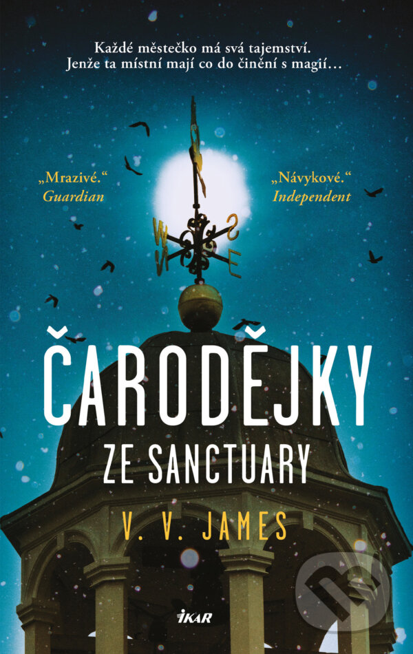 E-kniha: Čarodějky ze Sanctuary (V.V. James). Ikar CZ, 2021 E-kniha: Čarodějky ze Sanctuary (V.V. James). Ikar CZ, 2021