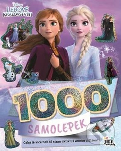 Kniha: 1000 samolepek -Ledové království (Jiří Models). Jiří Models, 2021 Kniha: 1000 samolepek -Ledové království (Jiří Models). Jiří Models, 2021