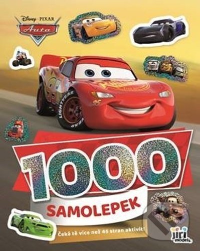 Kniha: 1000 samolepek - Auta (Jiří Models). Jiří Models, 2021 Kniha: 1000 samolepek - Auta (Jiří Models). Jiří Models, 2021