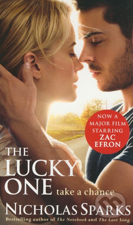 Kniha: The Lucky One (Nicholas Sparks). Sphere, 2012 Kniha: The Lucky One (Nicholas Sparks). Sphere, 2012