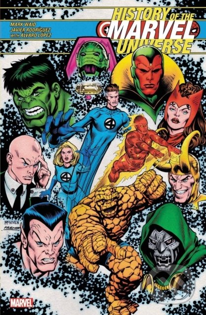 Kniha: History of the Marvel Universe (Mark Waid). Marvel, 2021 Kniha: History of the Marvel Universe (Mark Waid). Marvel, 2021