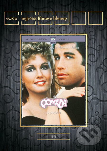 Film: Pomáda - Filmové klenoty (Randal Kleiser) (DVD). Magicbox, 1978 Film: Pomáda - Filmové klenoty (Randal Kleiser) (DVD). Magicbox, 1978