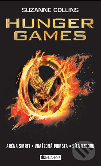 Kniha: Hunger Games (komplet) (Suzanne Collins). Nakladatelství Fragment, 2012 Kniha: Hunger Games (komplet) (Suzanne Collins). Nakladatelství Fragment, 2012