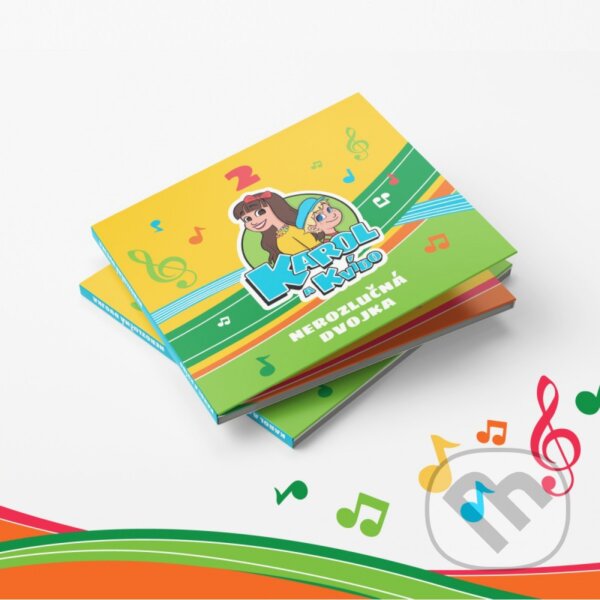 Hudobné CD: Karol a Kvído: Nerozlučná dvojka (Hudobné albumy). Hudobné albumy, 2021 Hudobné CD: Karol a Kvído: Nerozlučná dvojka (Hudobné albumy). Hudobné albumy, 2021