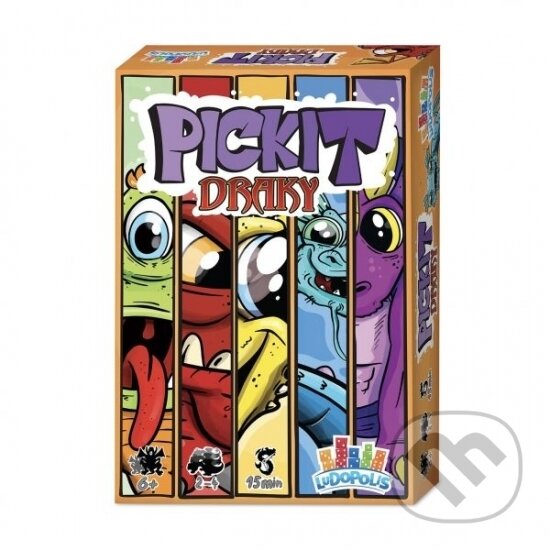 Spoločenská hra: Pickit - Draky (Ludopolis). Ludopolis, 2021 Spoločenská hra: Pickit - Draky (Ludopolis). Ludopolis, 2021