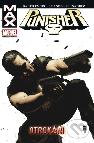 Kniha: Punisher: Otrokáři (Garth Ennis a Leandro Fernandez). BB/art, 2012 Kniha: Punisher: Otrokáři (Garth Ennis a Leandro Fernandez). BB/art, 2012