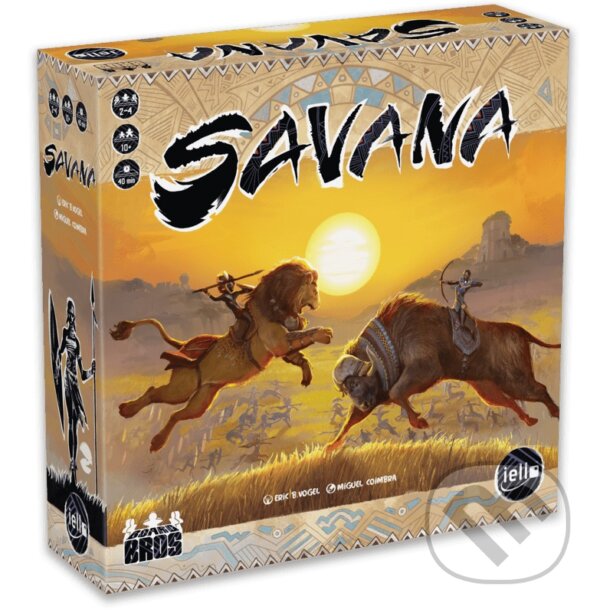 Společenská hra: Savana (Eric B. Vogel). , 2021 Společenská hra: Savana (Eric B. Vogel). , 2021