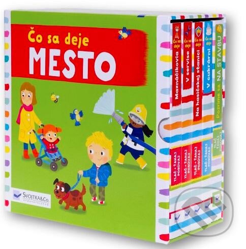 Kniha: Čo sa deje: Mesto (Jo Byatt a Louise Foreshaw). Svojtka&Co., 2022 Kniha: Čo sa deje: Mesto (Jo Byatt a Louise Foreshaw). Svojtka&Co., 2022