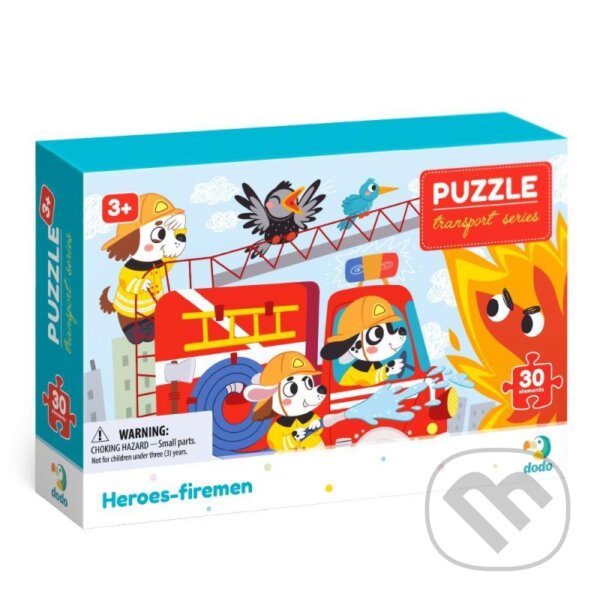 Puzzle: Hrdinové hasiči (Dodo). Dodo, 2021 Puzzle: Hrdinové hasiči (Dodo). Dodo, 2021