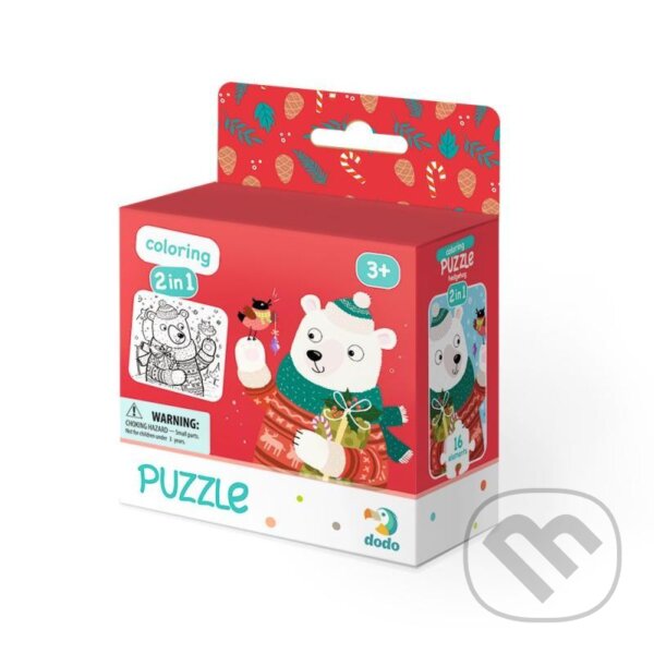 Puzzle: Vánoční medvěd (Dodo). Dodo, 2021 Puzzle: Vánoční medvěd (Dodo). Dodo, 2021