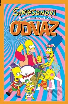 Kniha: Simpsonovi: Komiksový odvaz (Matt Groening). Crew, 2012 Kniha: Simpsonovi: Komiksový odvaz (Matt Groening). Crew, 2012