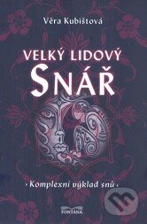 Kniha: Velký lidový snář (Věra Kubištová). Fontána Kniha: Velký lidový snář (Věra Kubištová). Fontána