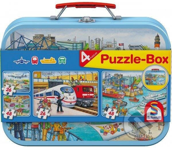 Puzzle: Doprava 4v1 (Schmidt). Schmidt, 2021 Puzzle: Doprava 4v1 (Schmidt). Schmidt, 2021