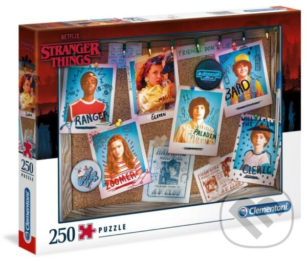 Puzzle: Stranger things (Clementoni). Clementoni, 2021 Puzzle: Stranger things (Clementoni). Clementoni, 2021
