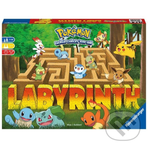 Společenská hra: Labyrinth Pokémon (Ravensburger). Ravensburger, 2021 Společenská hra: Labyrinth Pokémon (Ravensburger). Ravensburger, 2021