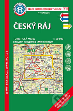 Kniha: Český ráj 1:50 000 (Klub českých turistů). Klub českých turistů, 2017 Kniha: Český ráj 1:50 000 (Klub českých turistů). Klub českých turistů, 2017