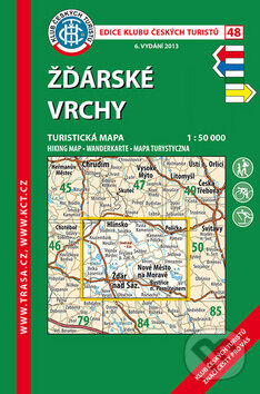Kniha: Žďárské vrchy 1:50 000 (Klub českých turistů). Klub českých turistů, 2017 Kniha: Žďárské vrchy 1:50 000 (Klub českých turistů). Klub českých turistů, 2017