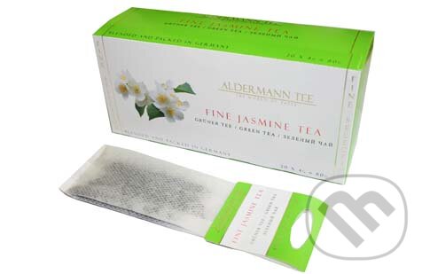 Čaj Aldermann porciovaný jemný Jasmínový čaj, Aldermann