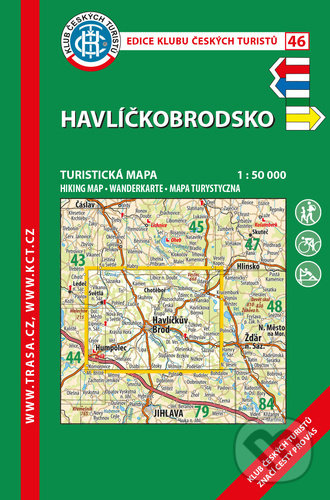 Kniha: Havlíčkobrodsko 1:50 000 (Klub českých turistů). Klub českých turistů, 2021 Kniha: Havlíčkobrodsko 1:50 000 (Klub českých turistů). Klub českých turistů, 2021