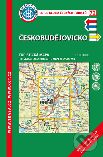 Kniha: Českobudějovicko 1:50 000 (Klub českých turistů). Klub českých turistů, 2021 Kniha: Českobudějovicko 1:50 000 (Klub českých turistů). Klub českých turistů, 2021
