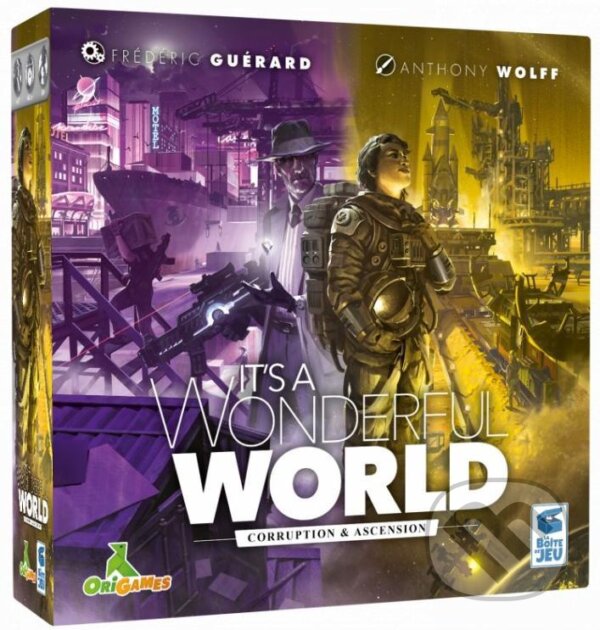 Společenská hra: It´s a Wonderful World - Corruption & Ascension (Tlama games). Tlama games, 2021 Společenská hra: It´s a Wonderful World - Corruption & Ascension (Tlama games). Tlama games, 2021
