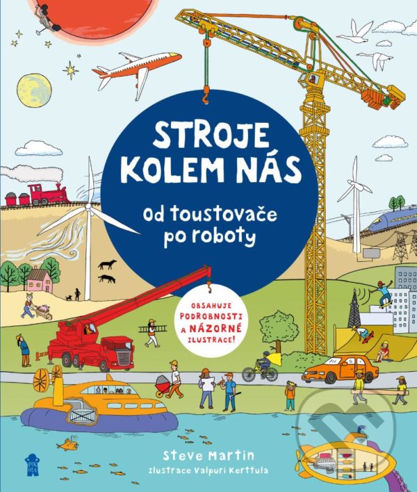 Kniha: Stroje kolem nás (Steve Martin). Pikola, 2022 Kniha: Stroje kolem nás (Steve Martin). Pikola, 2022